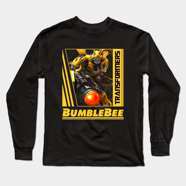 Transformers Bumblebee! Long Sleeve T-Shirt by Cartel